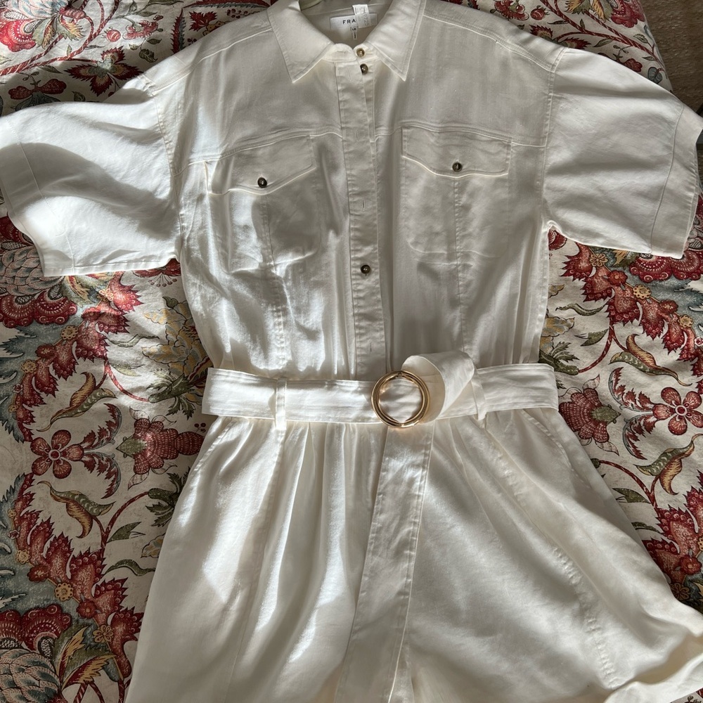 Frame Arie belted romper - Picture 5 of 9